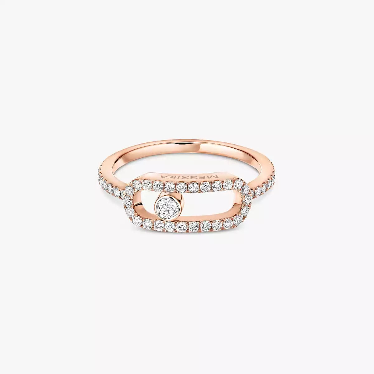 [Renovia Jewelry]Move Uno Diamond Ring in Gold