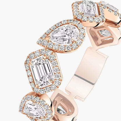 [Renovia Jewelry]Diamond Wedding Ring My Twin