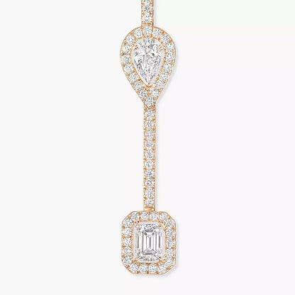 [Renovia Jewelry]Diamond Drop Earrings My Twin