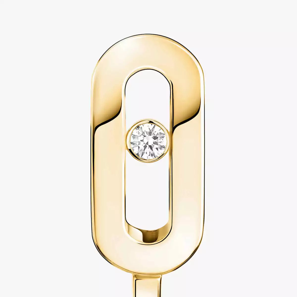 [Renovia Jewelry]Diamond Mini Hoop Earrings Move Classique