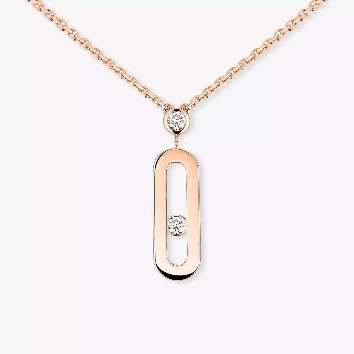 [Renovia Jewelry] Move Uno Gold Diamond Long Necklace